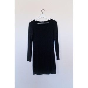 Lulu's Comeback Baby Black Dress